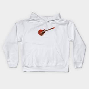 Red Special Guitar Kids Hoodie